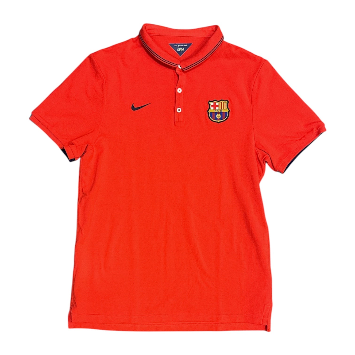 Nike FC Barcelona Polo League Authentic Red Navy