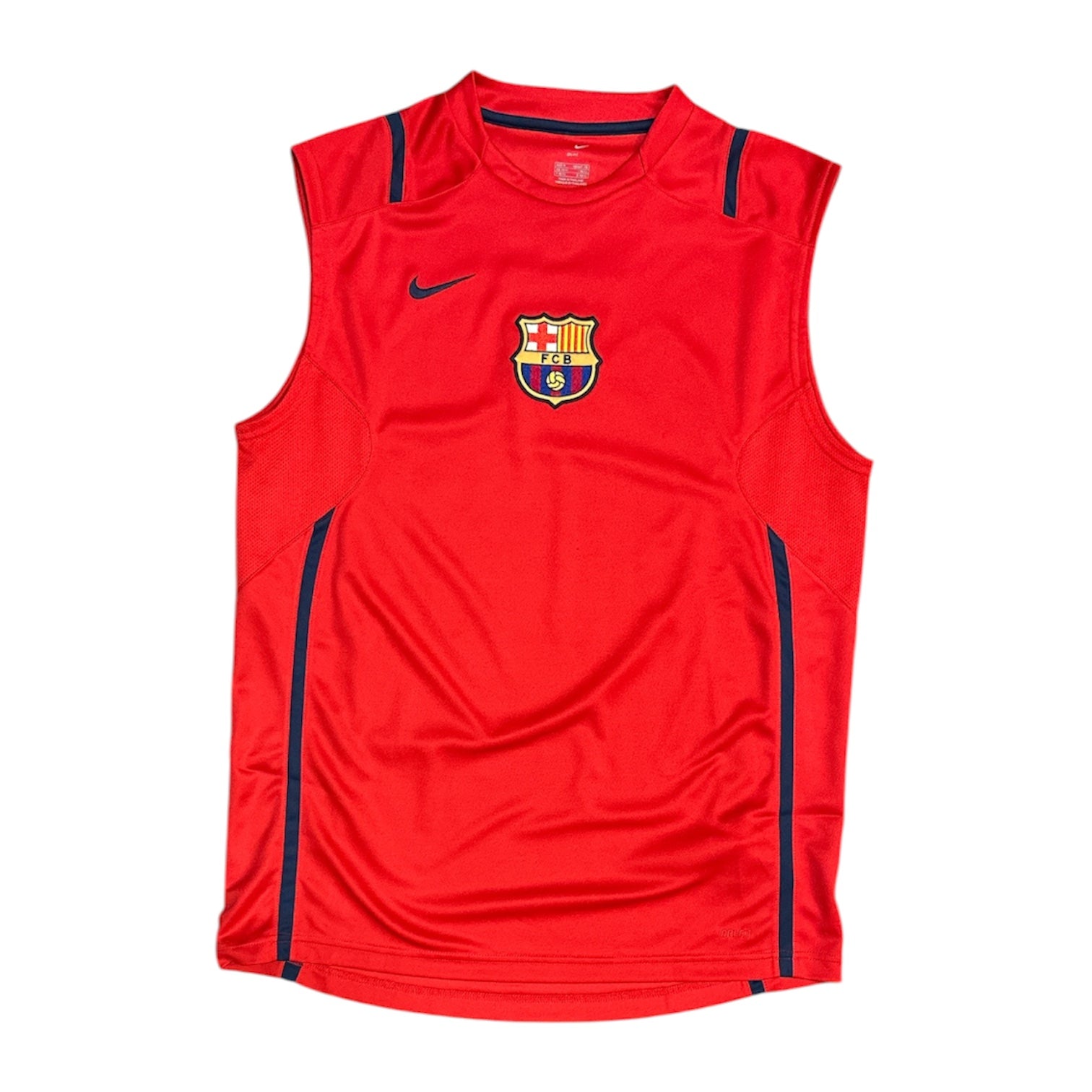Nike FC Barcelona 2006/2007 Red Navy Training Vest