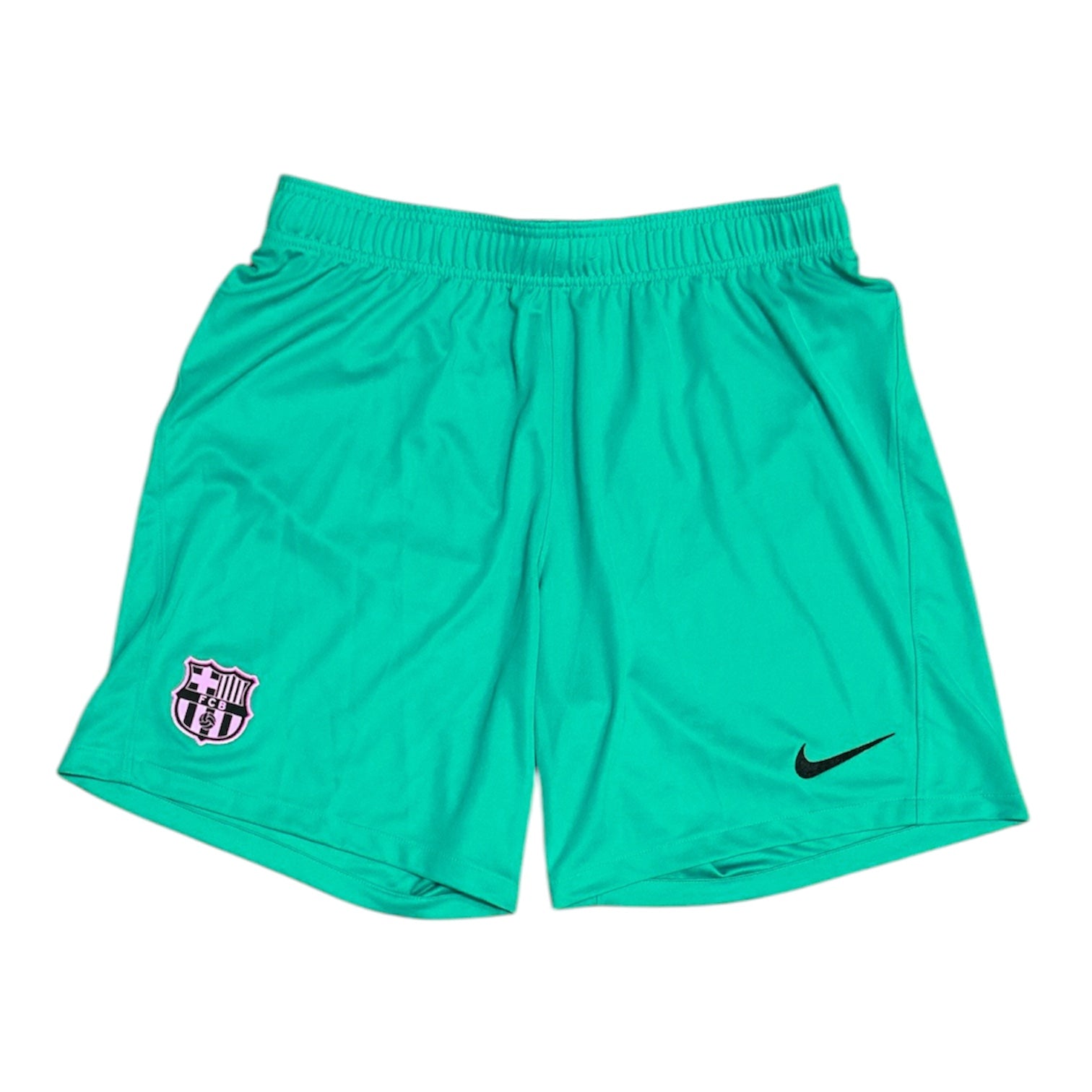 Nike FC Barcelona 2021/2021 Teal Pink Training Shorts
