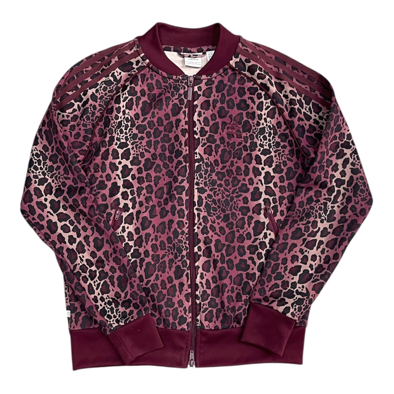 Adidas Originals Super Star SST Purple Leopard Track Top (W)