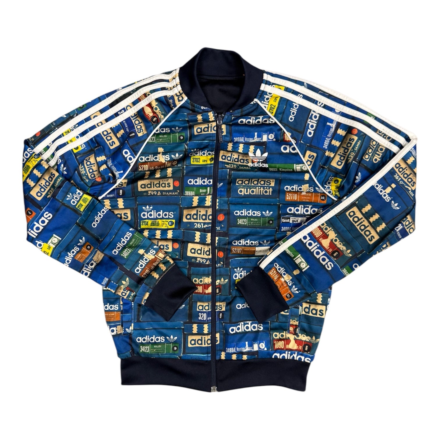 Adidas Shoe Box Reversible Navy Track Top (W)