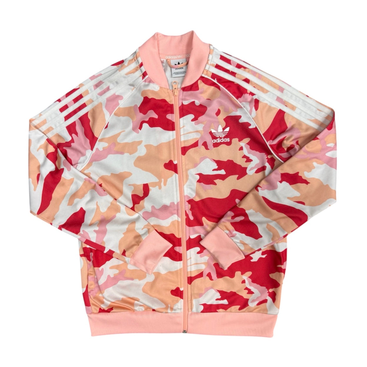 Adidas Pink Camo Track Top (Youth)