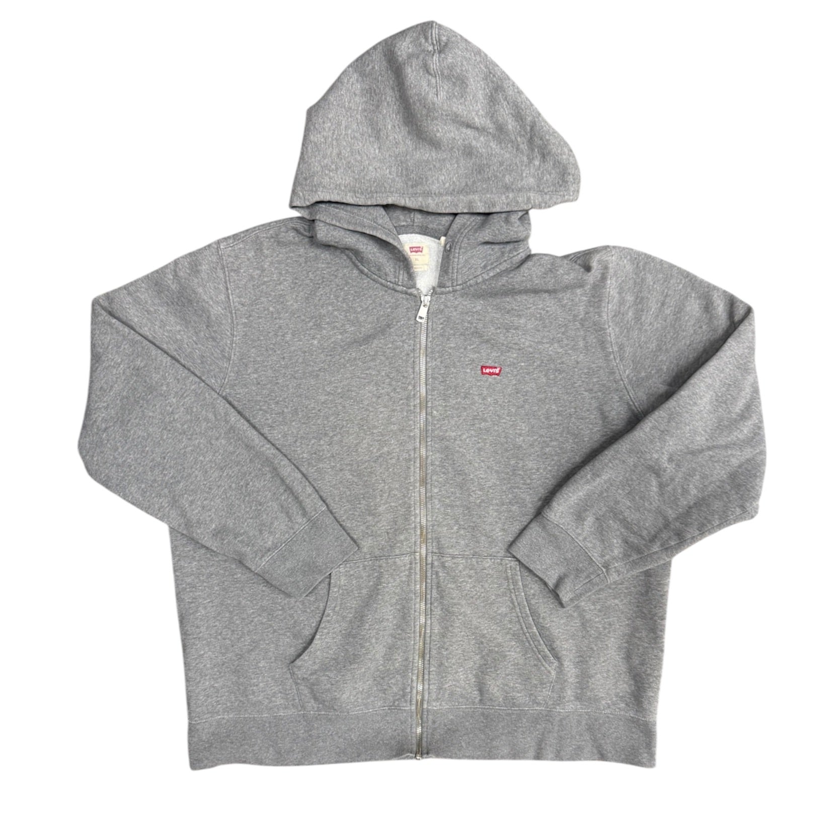 Levis The Original Grey Zip Hoodie