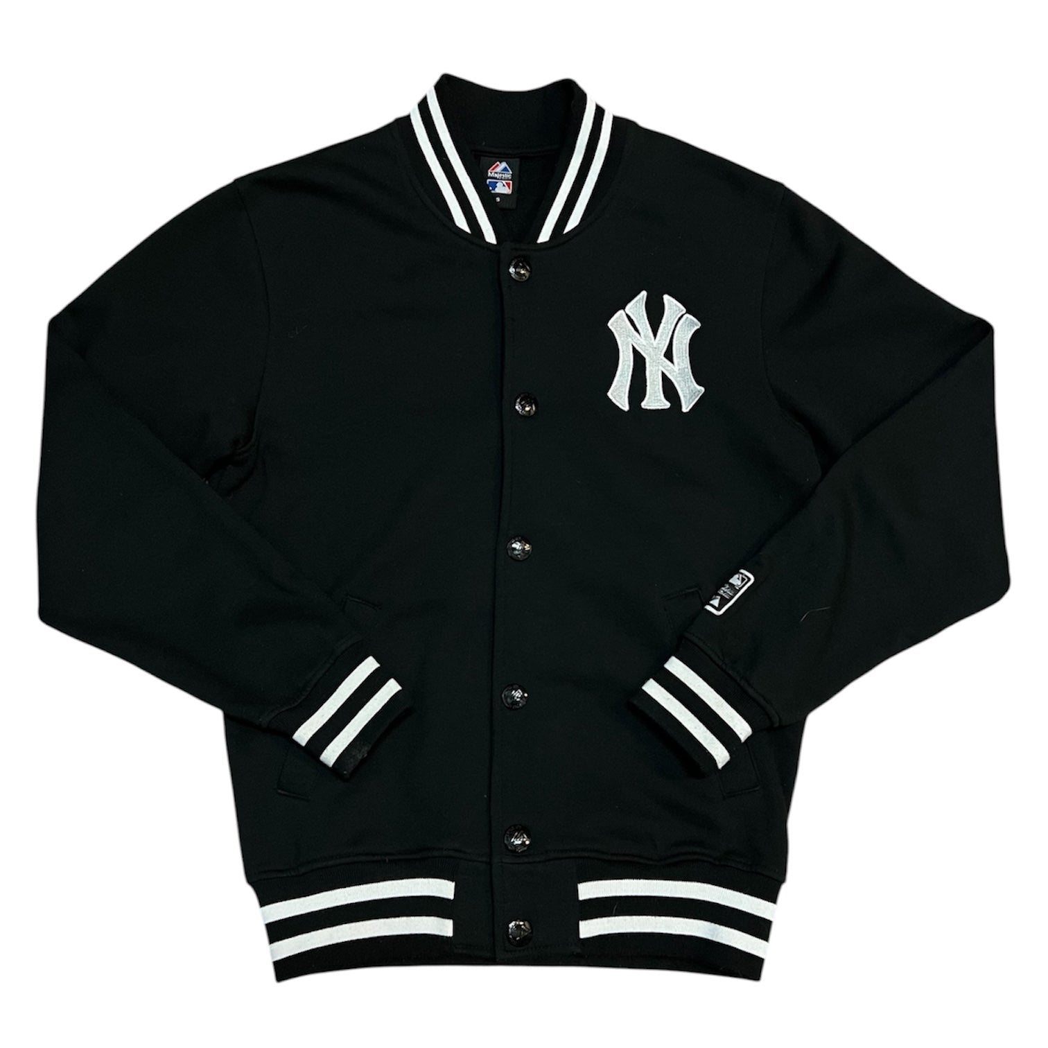 Majestic New York Yankees Black Varsity Jacket