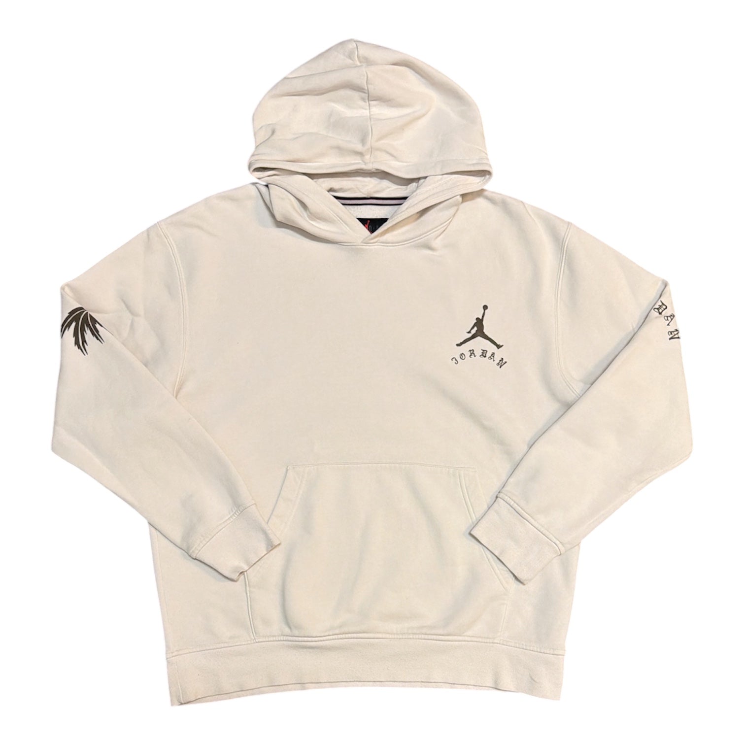 Jordan Artist Series By Umar Rashid White Hoodie