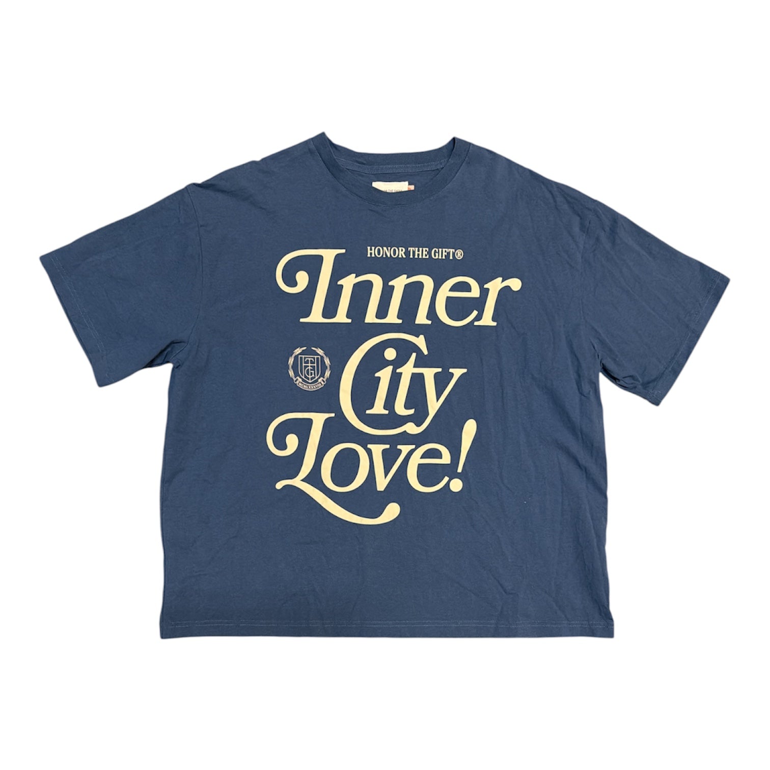 Honor The Gift Inner City Love Blue Tshirt