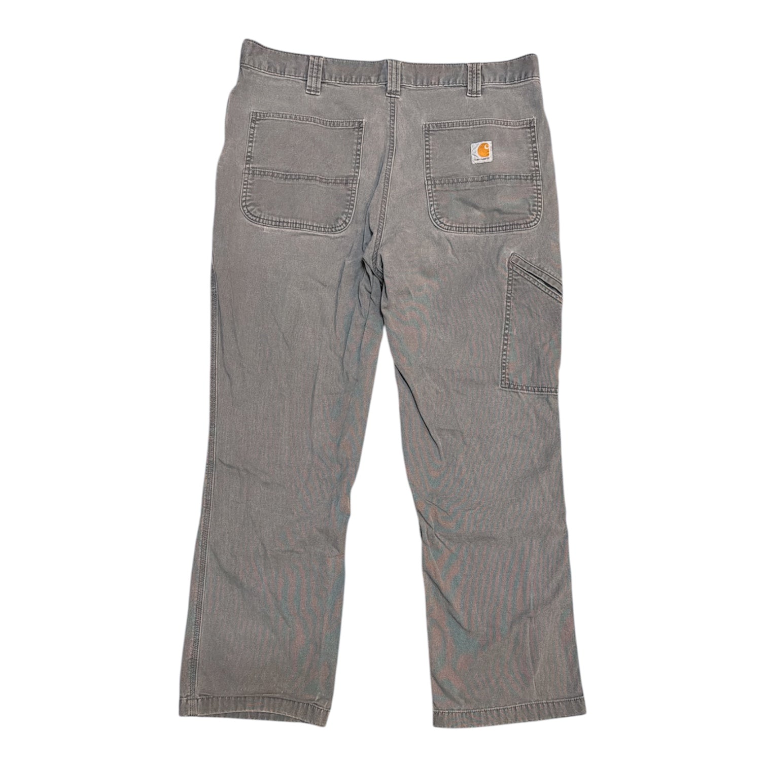 Carhartt WIP Relaxed Fit Canvas Grey Carpenter Pants