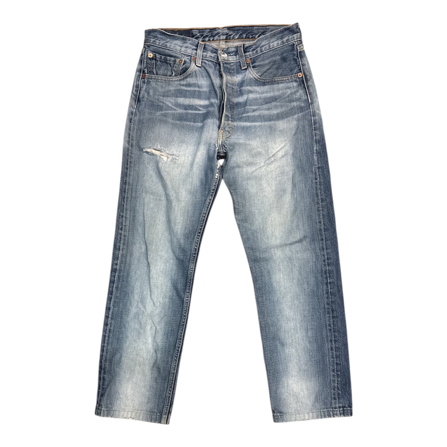 Levi's 501 Denim Light Blue Jeans