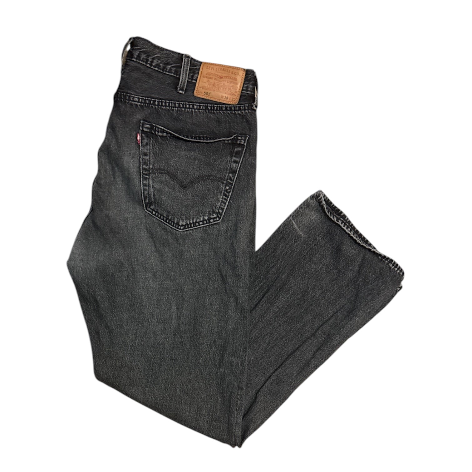 Levi's Premium 501 Straight Cut Grey Jeans