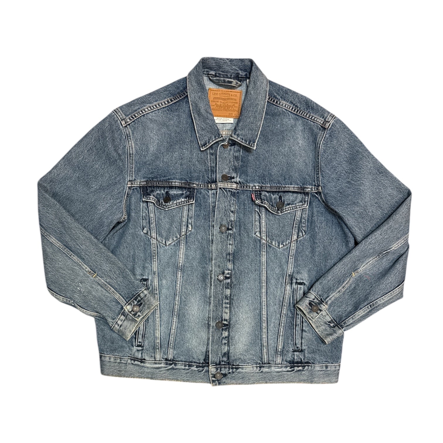 Levi's Premium Blue Washed Denim Jacket