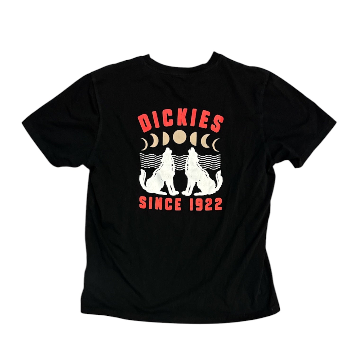 Dickies Howling Wolves Black Tshirt
