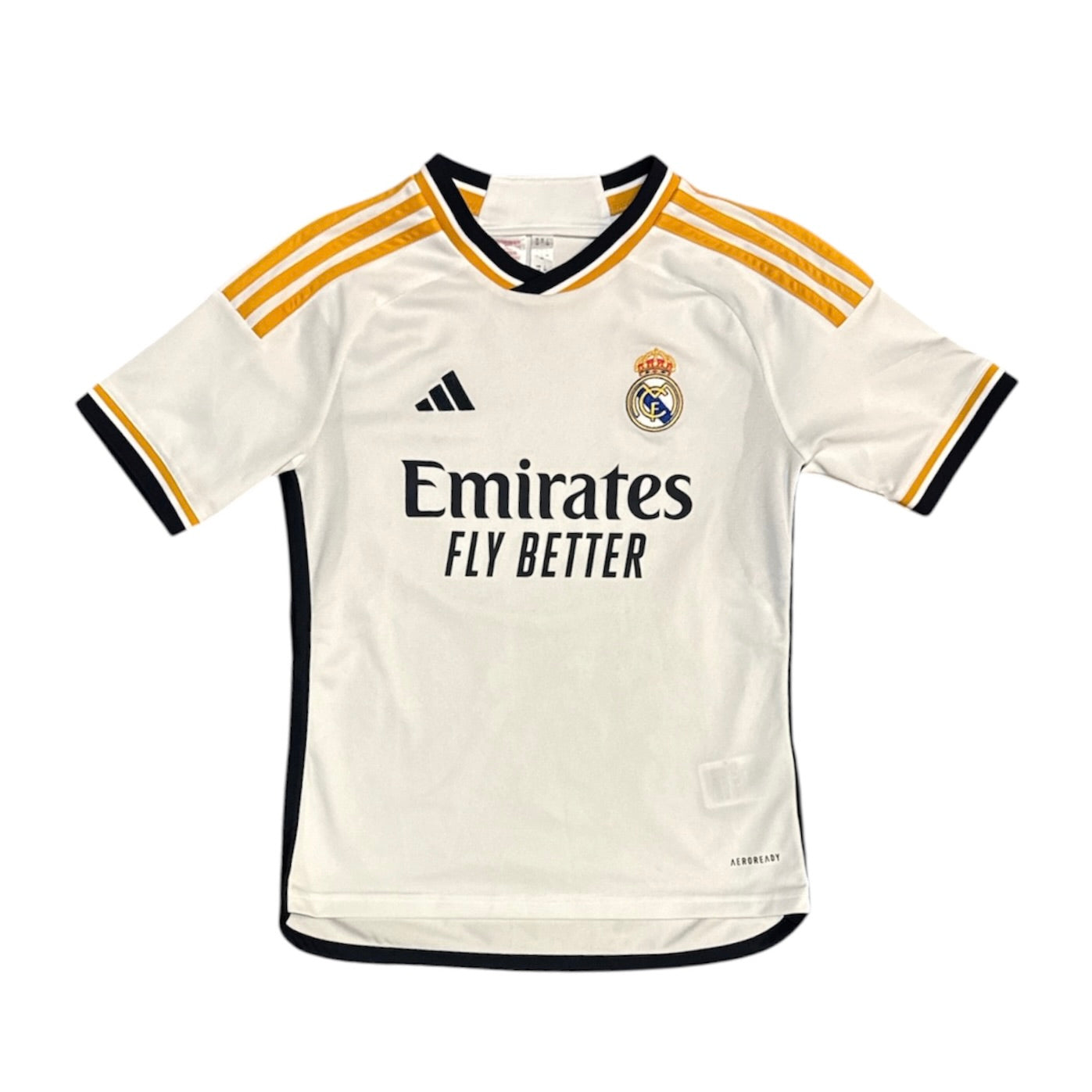 Adidas Real Madrid 2023/2024 Home Football Jersey (Youth)