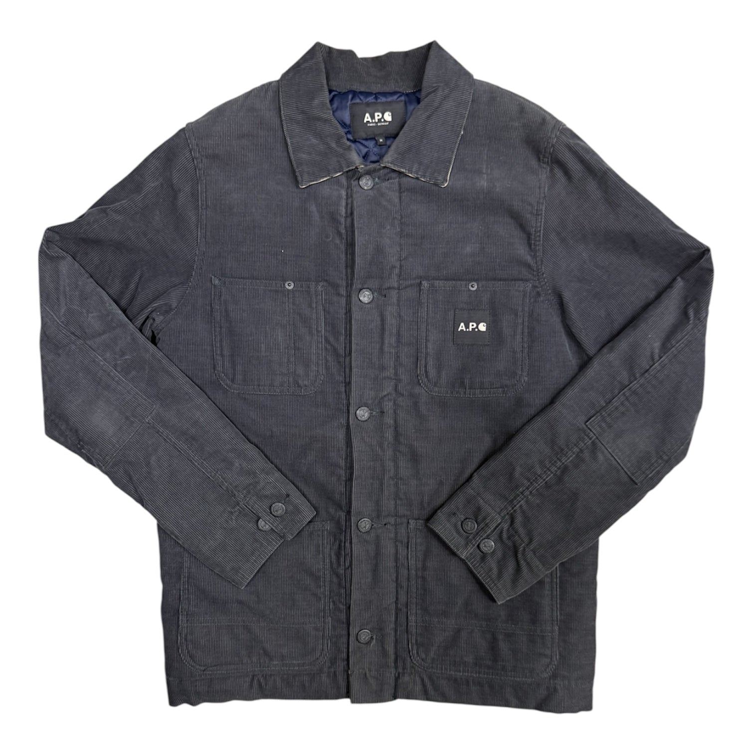 A.P.C x Carhartt Corduroy Workwear Padded Jacket