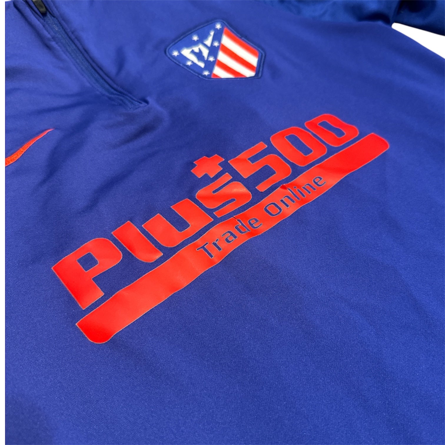 Nike Atletico Madrid Dri-Fit Strike Quarter Zip Training Long Sleeve Top