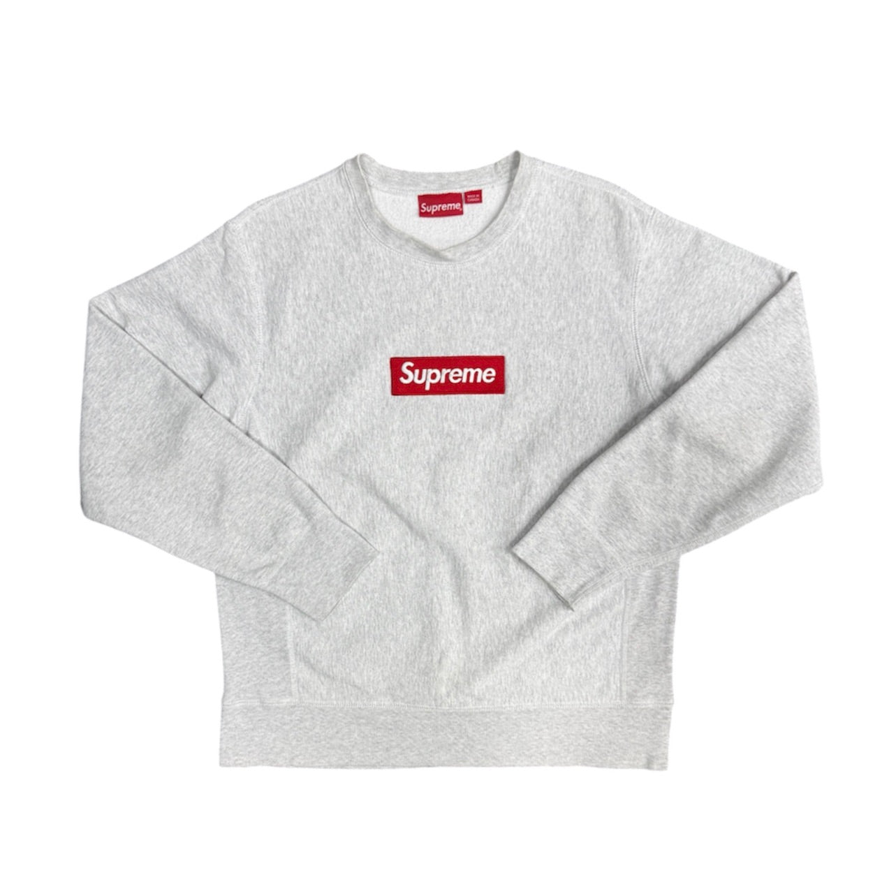 Supreme Box Logo Grey Sweatshirt