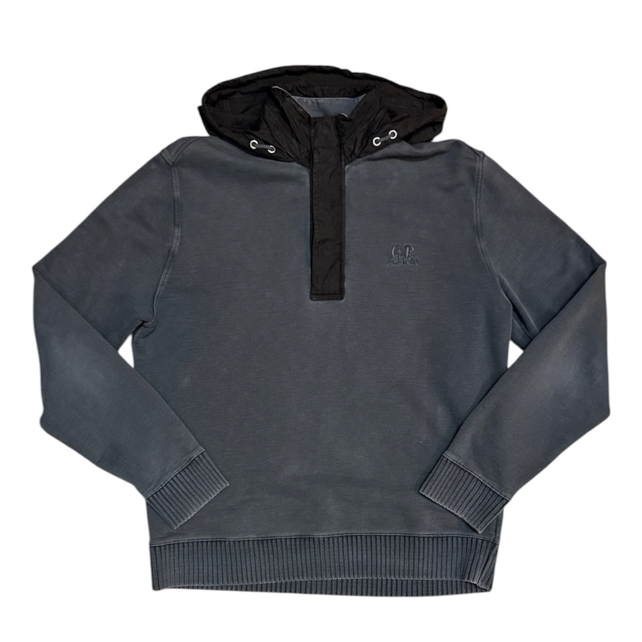 C.P Company Quarter Pullover Hooded Sweatshirt