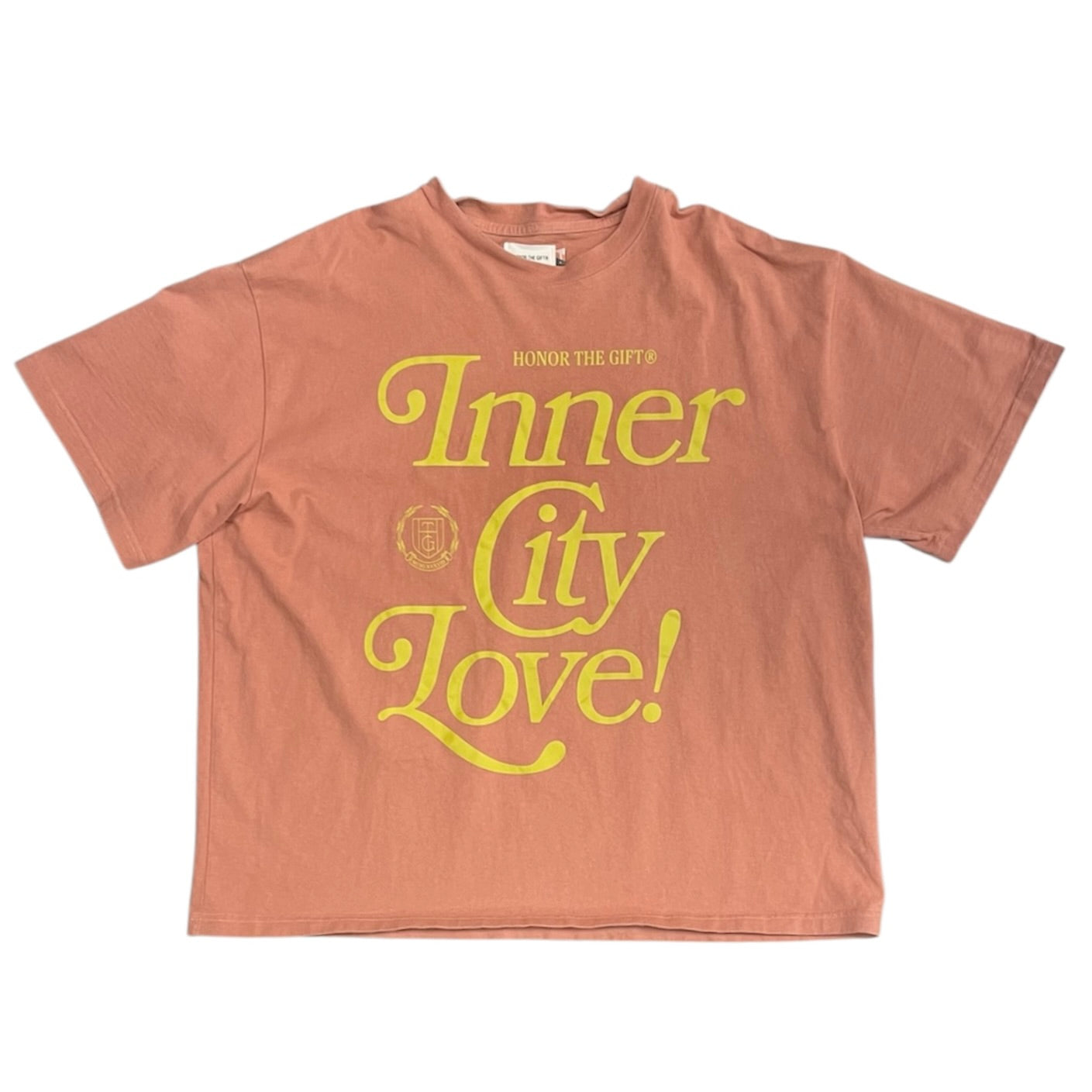 Honor The Gift Inner City Love Pink Tshirt