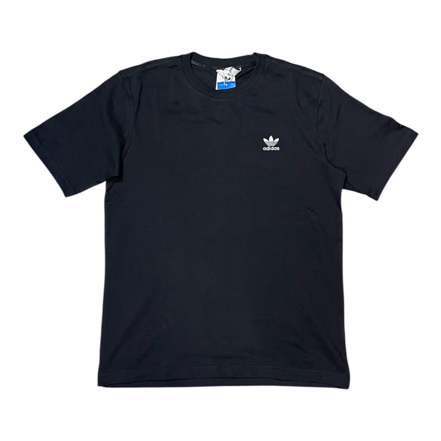 Adidas Trefoil Essentials Black White Tshirt