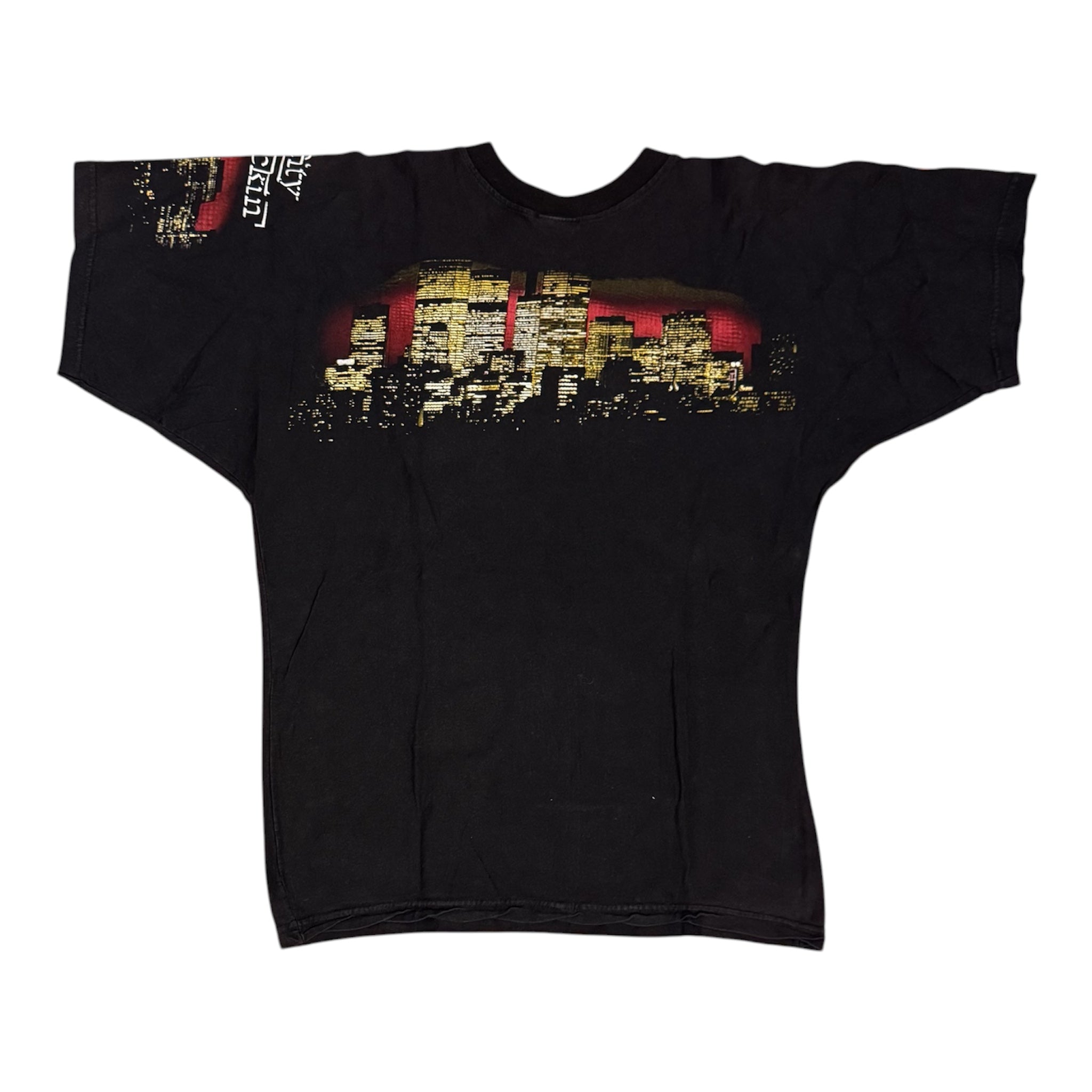 Vintage 1997 Kenworth City Truck Black Tshirt