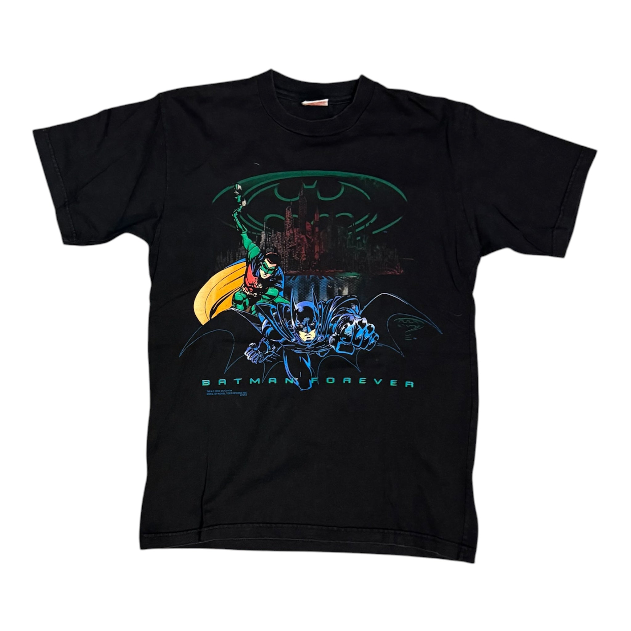 Vintage 1995 Batman Forever Black Tshirt