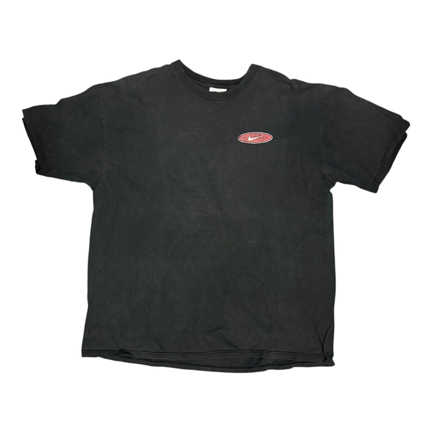 Vintage 90s Nike Caution Black Tshirt