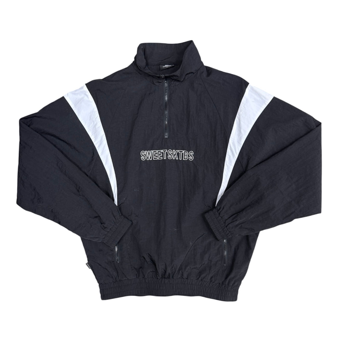 Sweet Sktbs Black White Wind Anorak Jacket