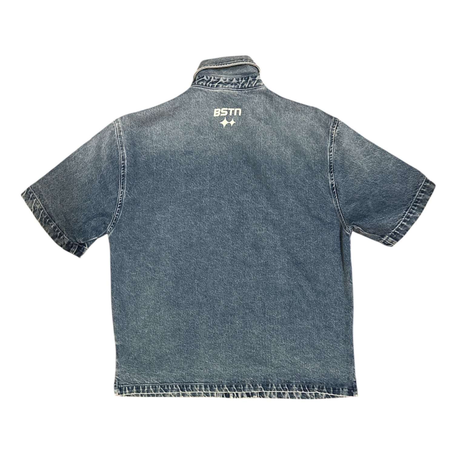 BSTN Denim Short Sleeve Shirt