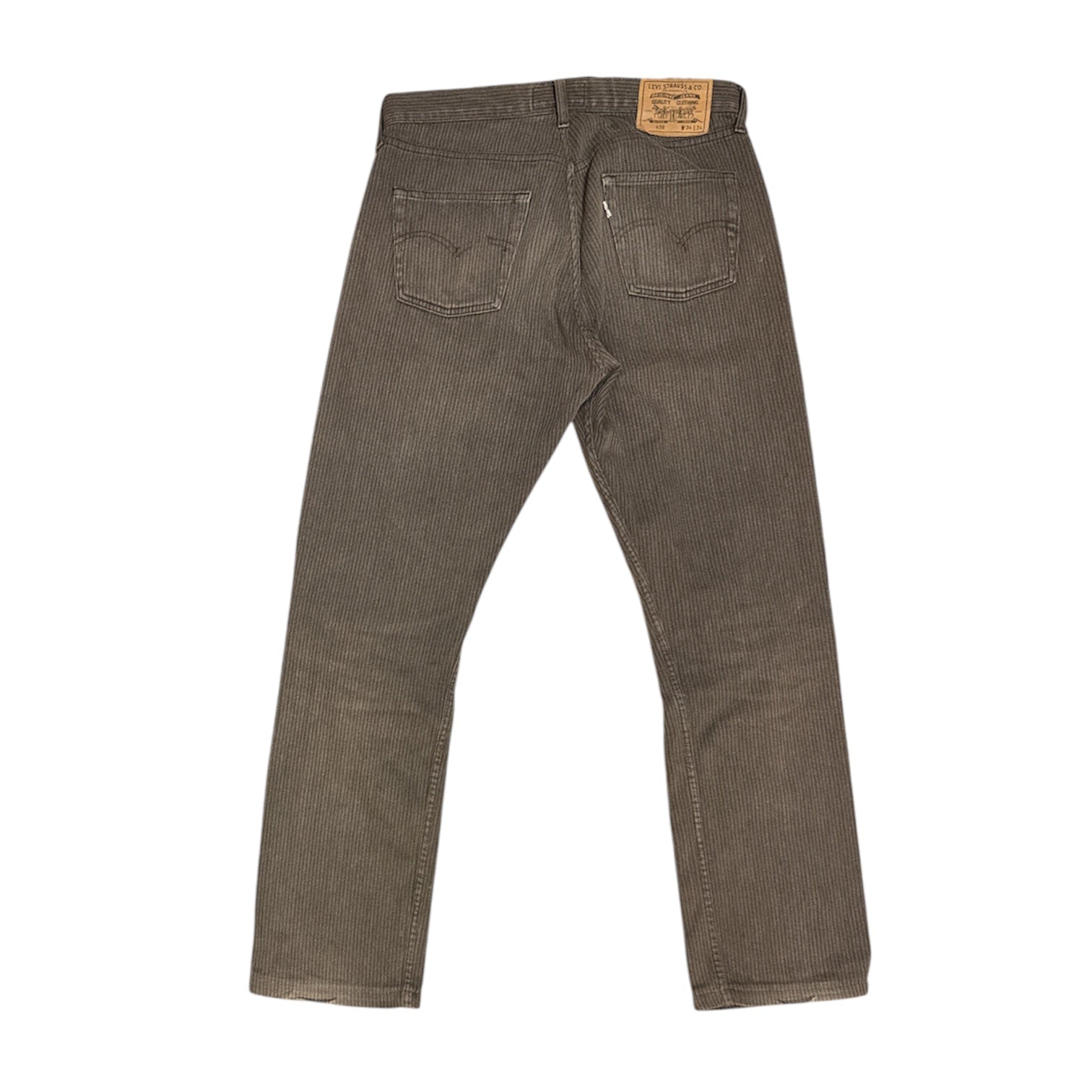 Vintage Levi's 458 Relaxed Brown Corduroy Pants