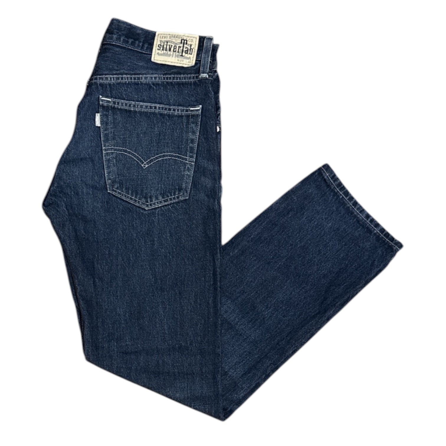 Levi's SilverTab Straight Dark Blue Jeans