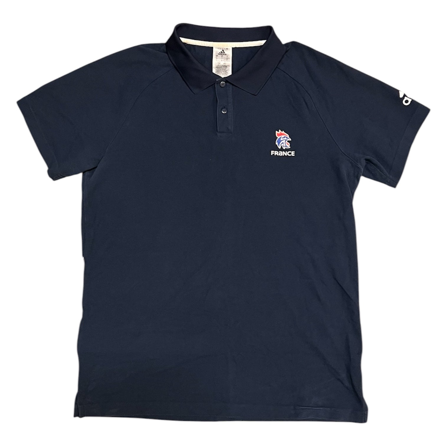 Adidas France Navy Polo Shirt