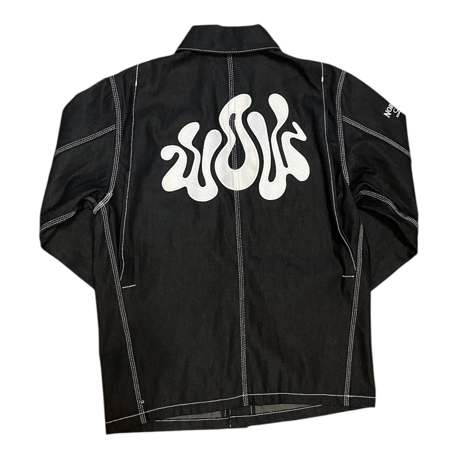 Carhartt Way Out West Black Denim OG Chore Coat Jacket
