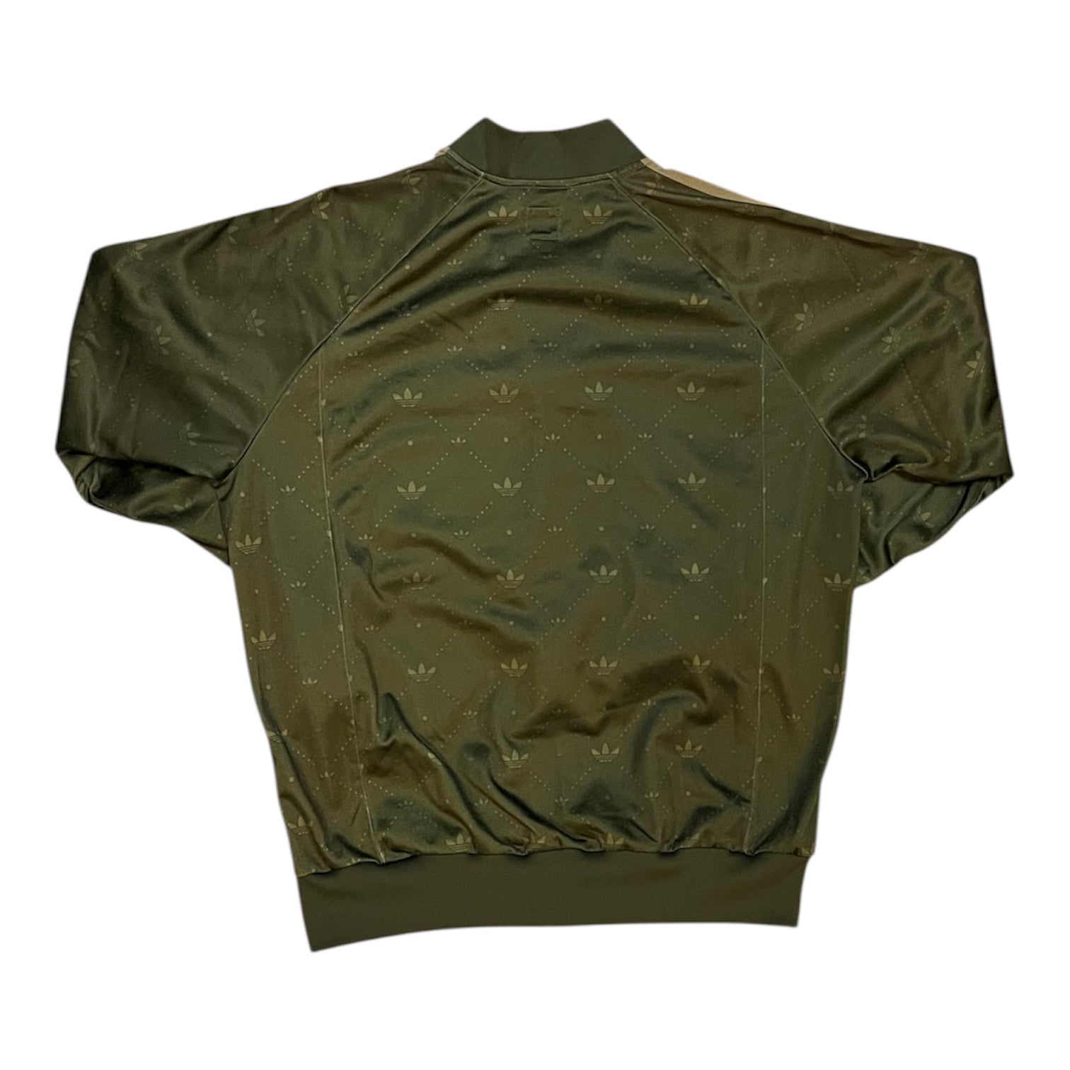 Adidas Khaki Green Track Top