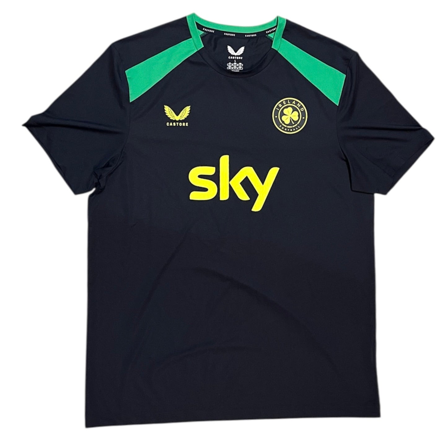 Castore Ireland Football Navy Training Jersey