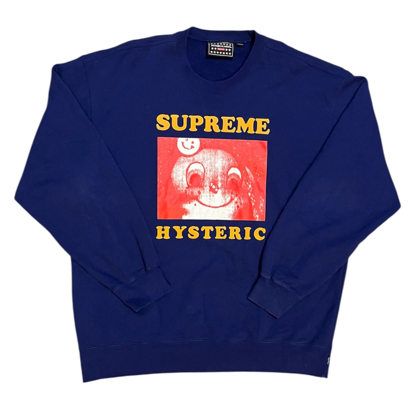 Supreme SS21 Hysteric Dark Royal Sweatshirt