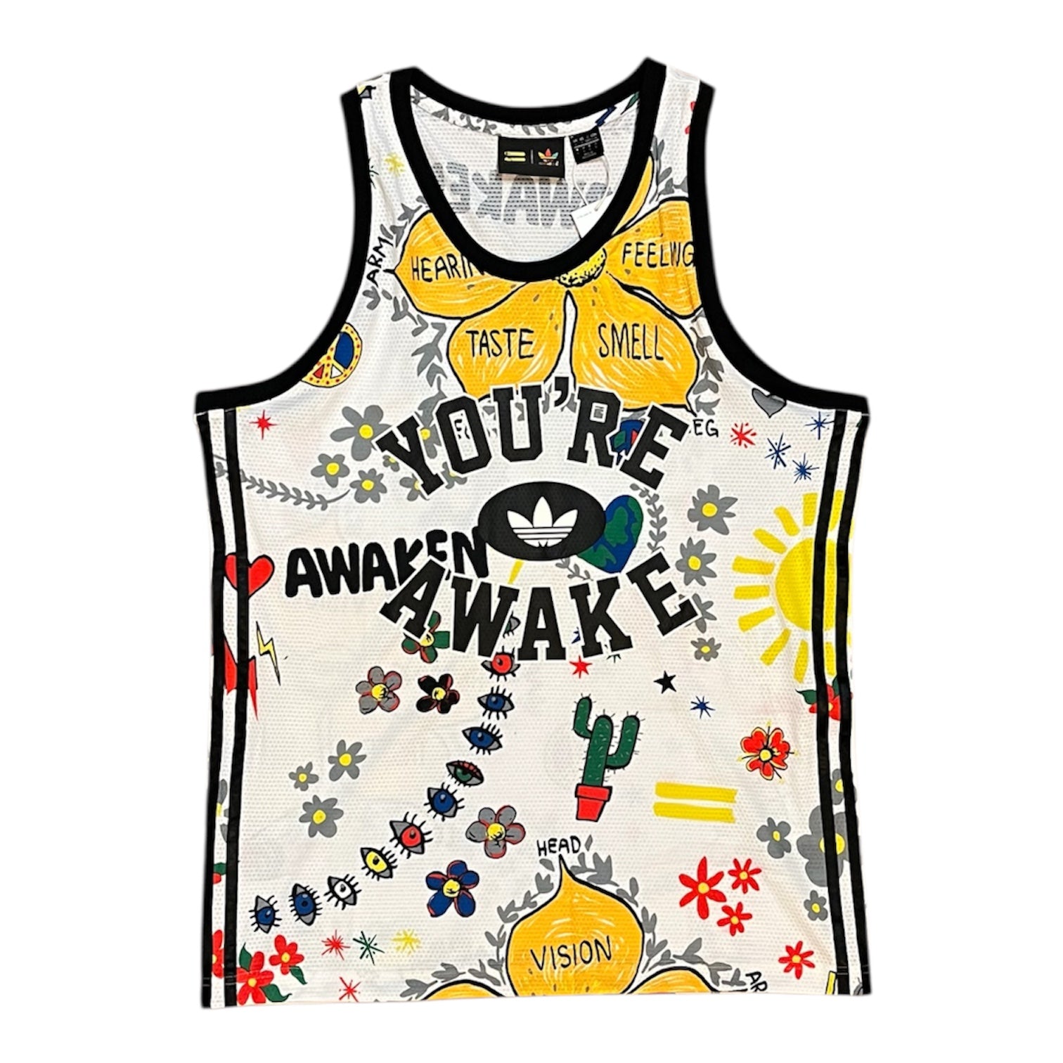 Adidas Originals Pharrell Williams You're Awake Doodle Jersey