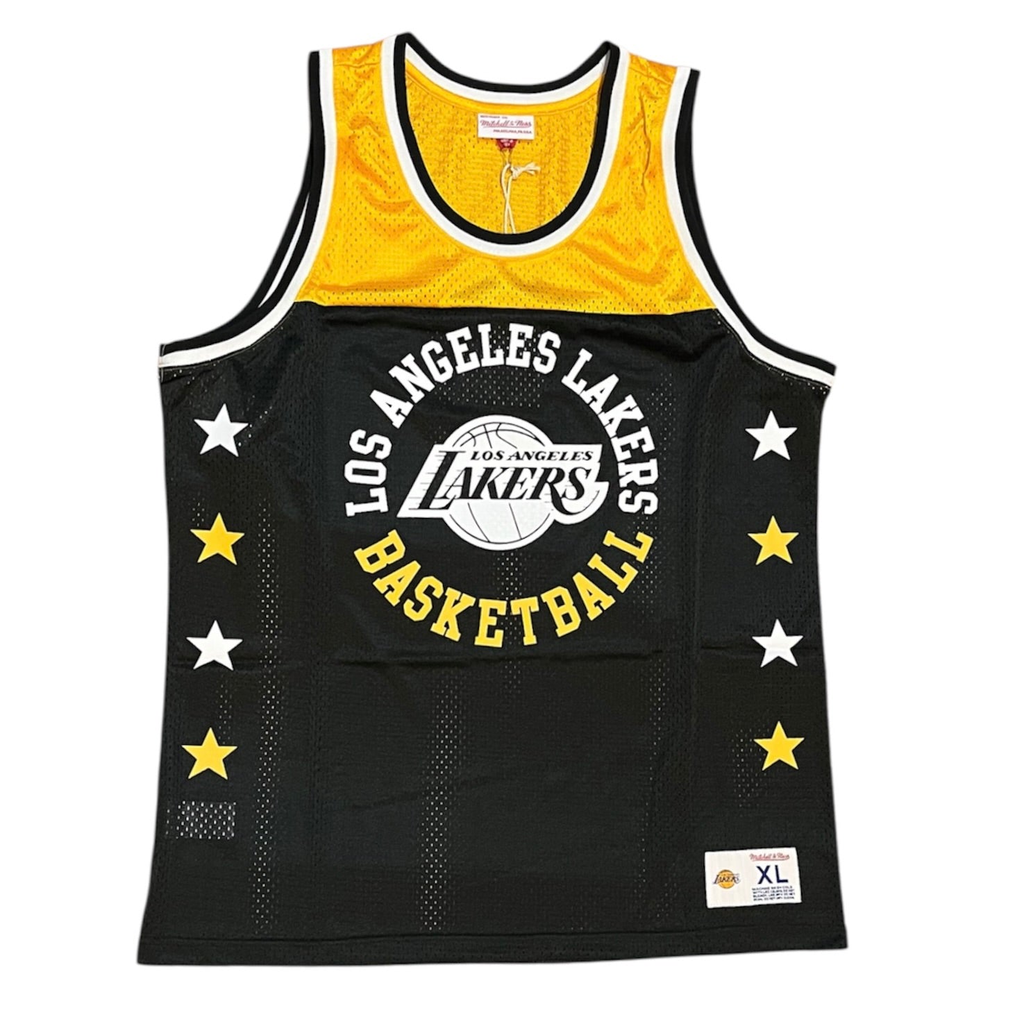 Mitchell & Ness Los Angeles Lakers Championship Game Mesh Basketball Jersey