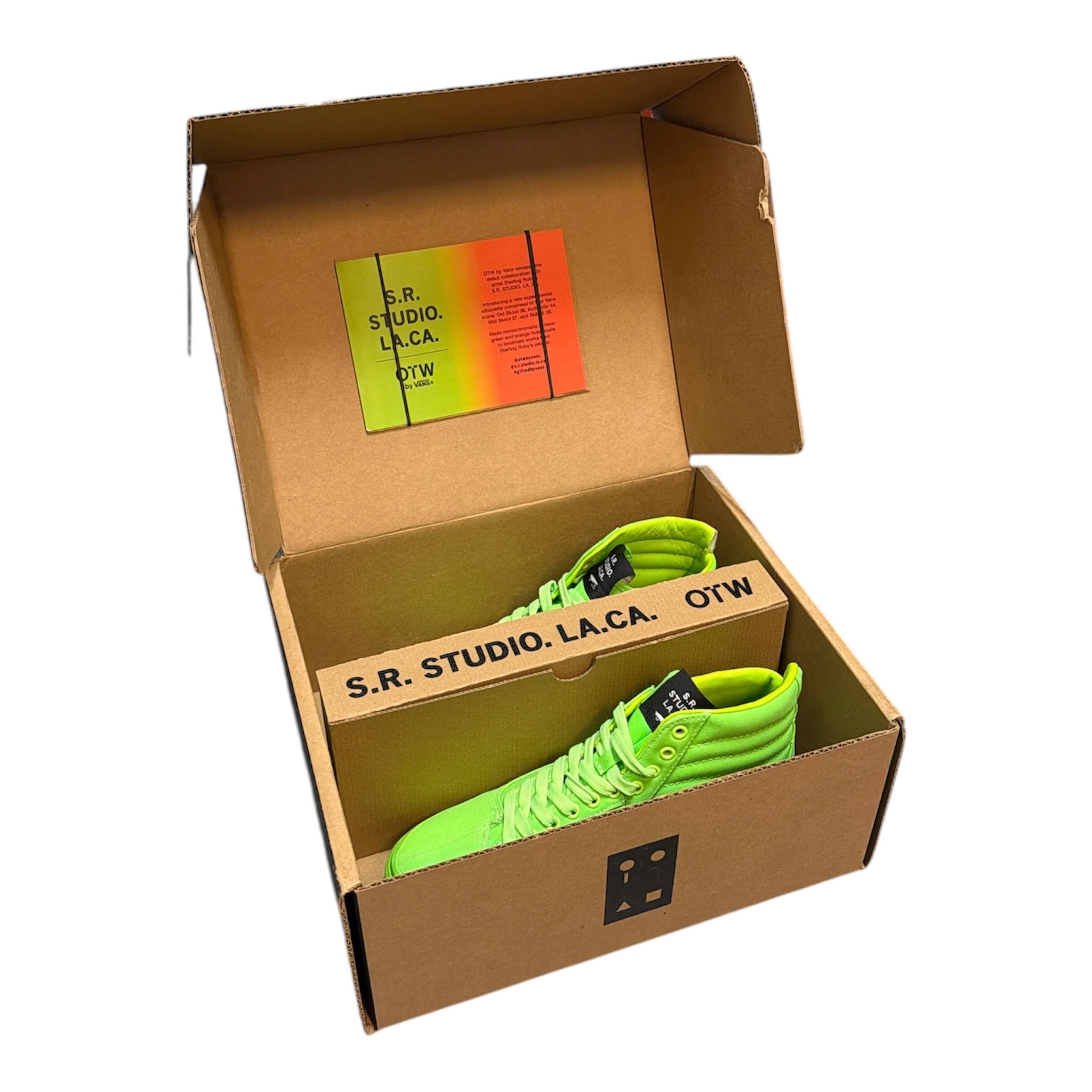 Vans X S. R. Studio.LA.CA OTW Green Sk8 Hi