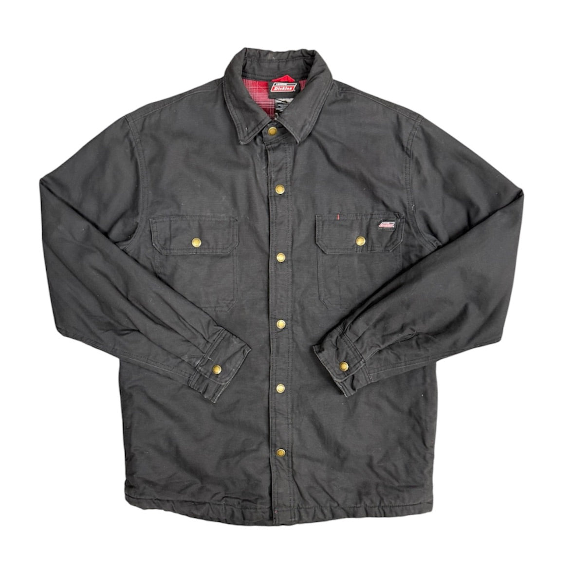 Dickies Grey Workwear Padded Overshirt