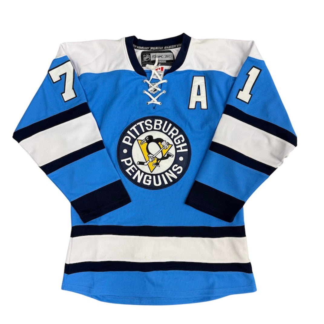 Reebok Pittsburgh Penguins Malkin #71 NHL Hockey Jersey