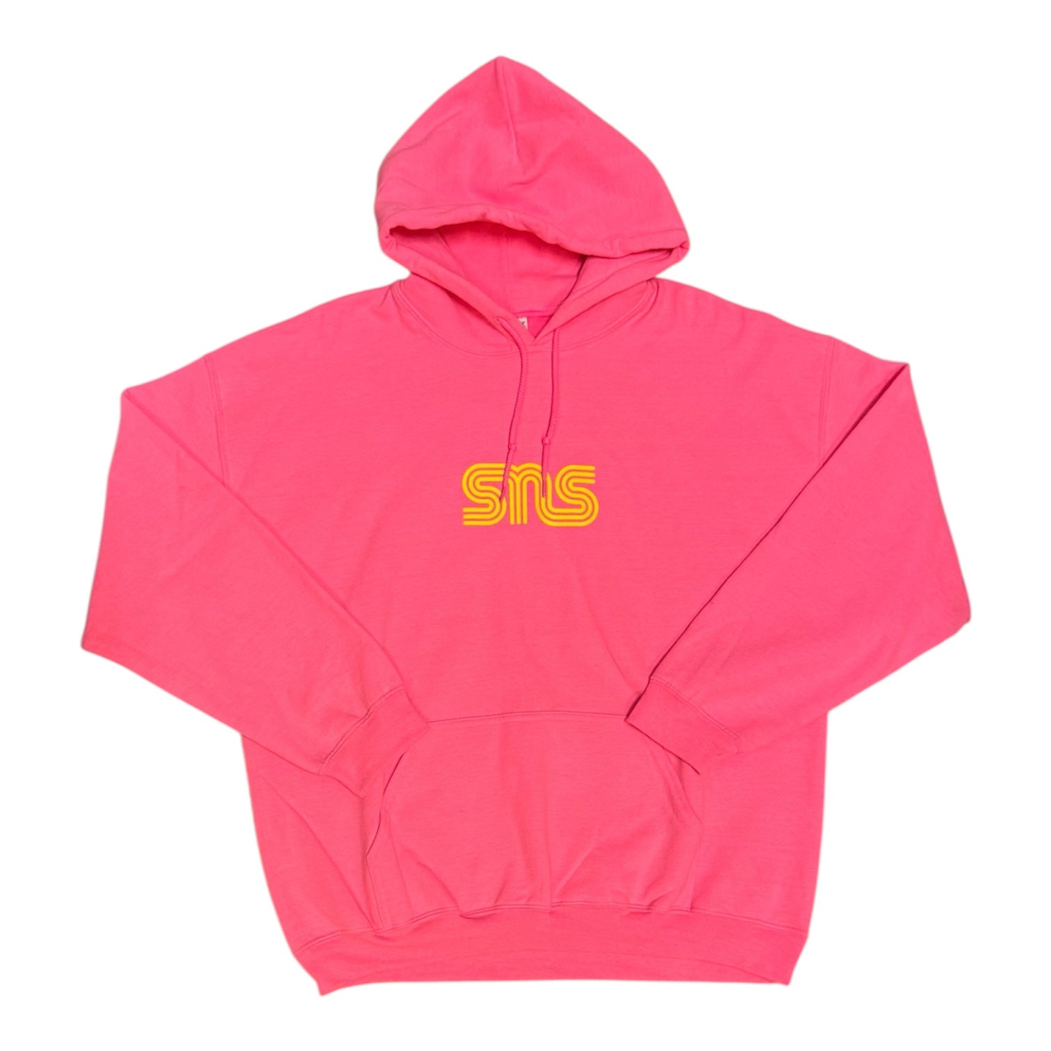 Sneakersnstuff Classic Logo Pink Hoodie
