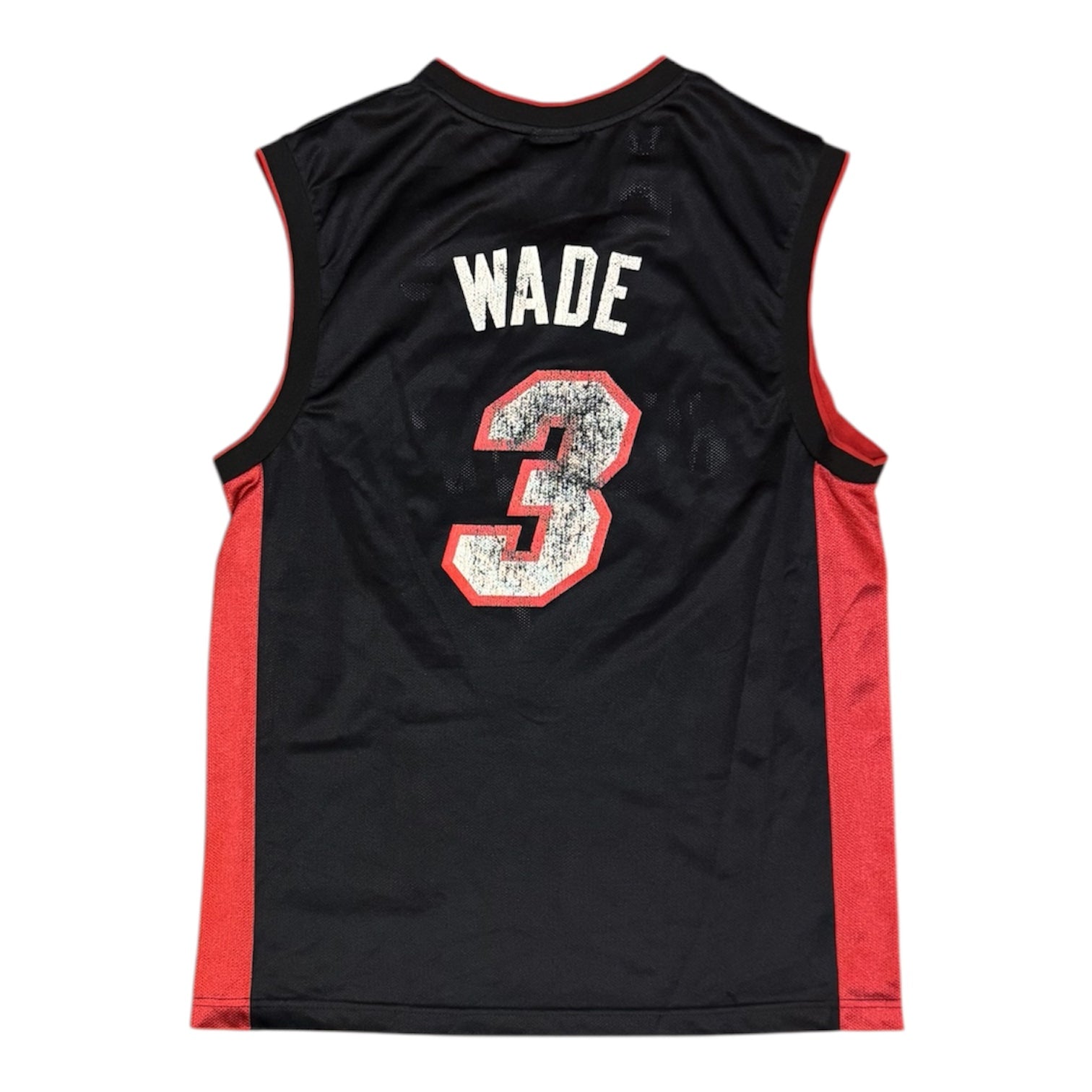 Vintage Reebok Miami Heat Dwyane Wade #3 2008/2017 Away Basketball Jersey