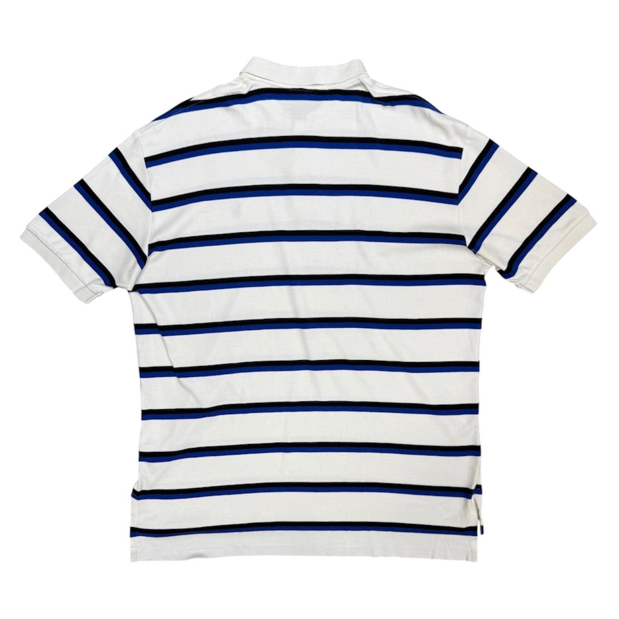Polo Ralph Lauren Blue Black Striped Polo Tshirt
