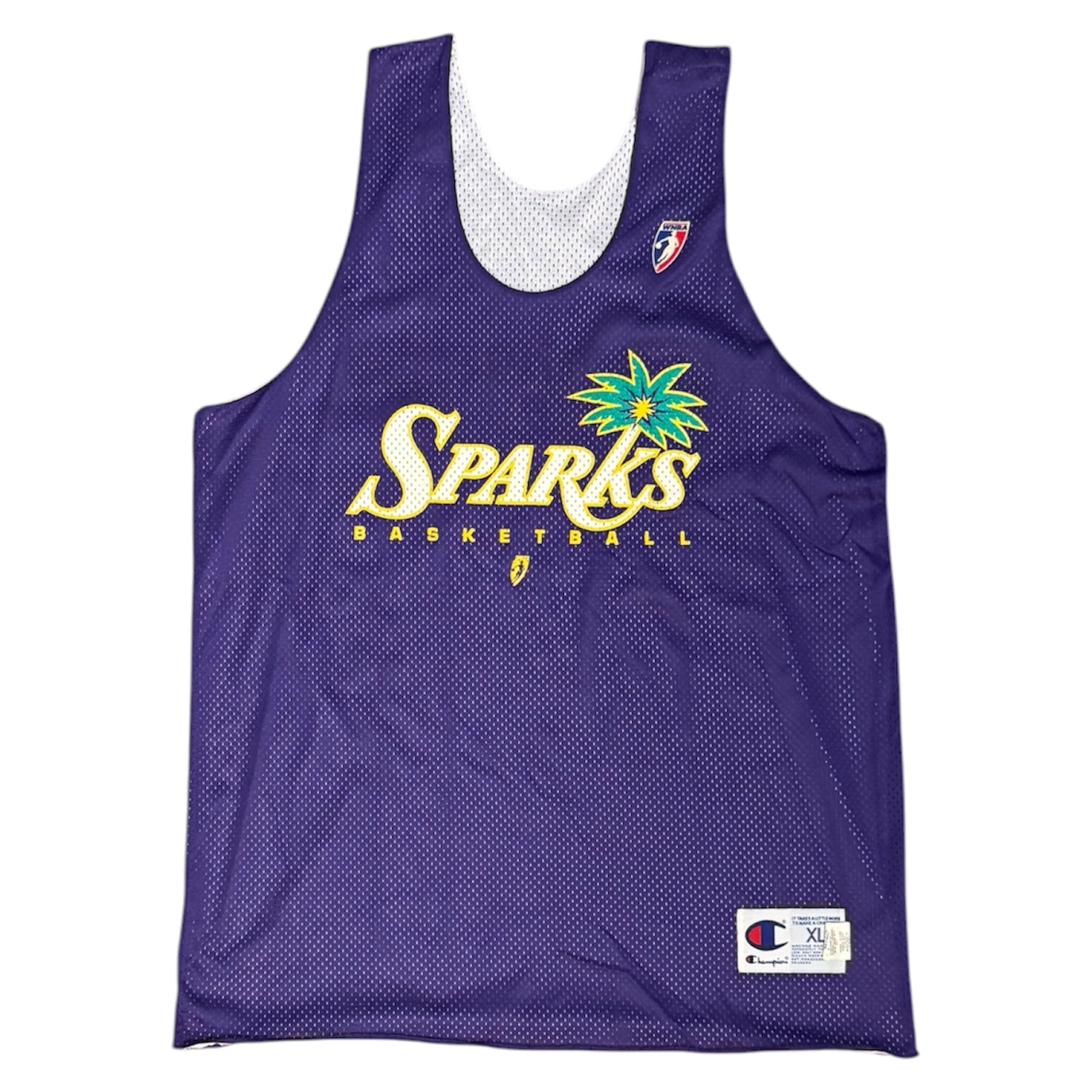 Champion WNBA Los Angeles Sparks Reversible Mesh Basketball Jersey