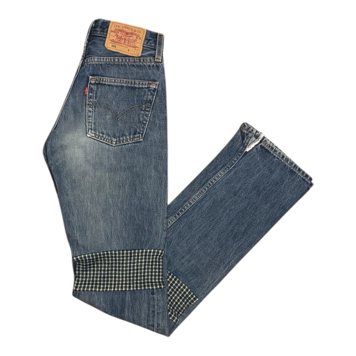 Vintage Levi's 501 Blue Jeans (W27)