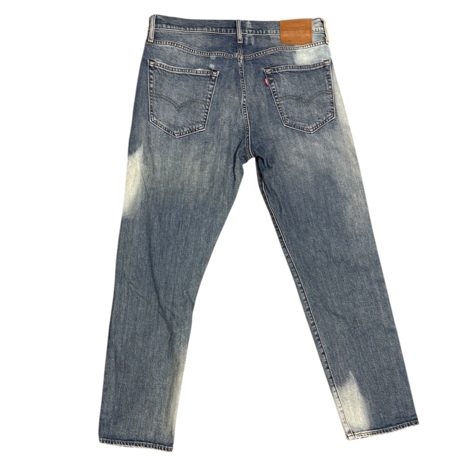 Levis 502 Light Washed Faded Jeans