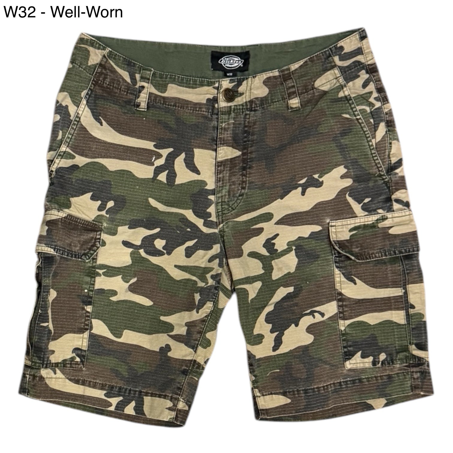 Dickies Camo Ripstop Cargo Shorts