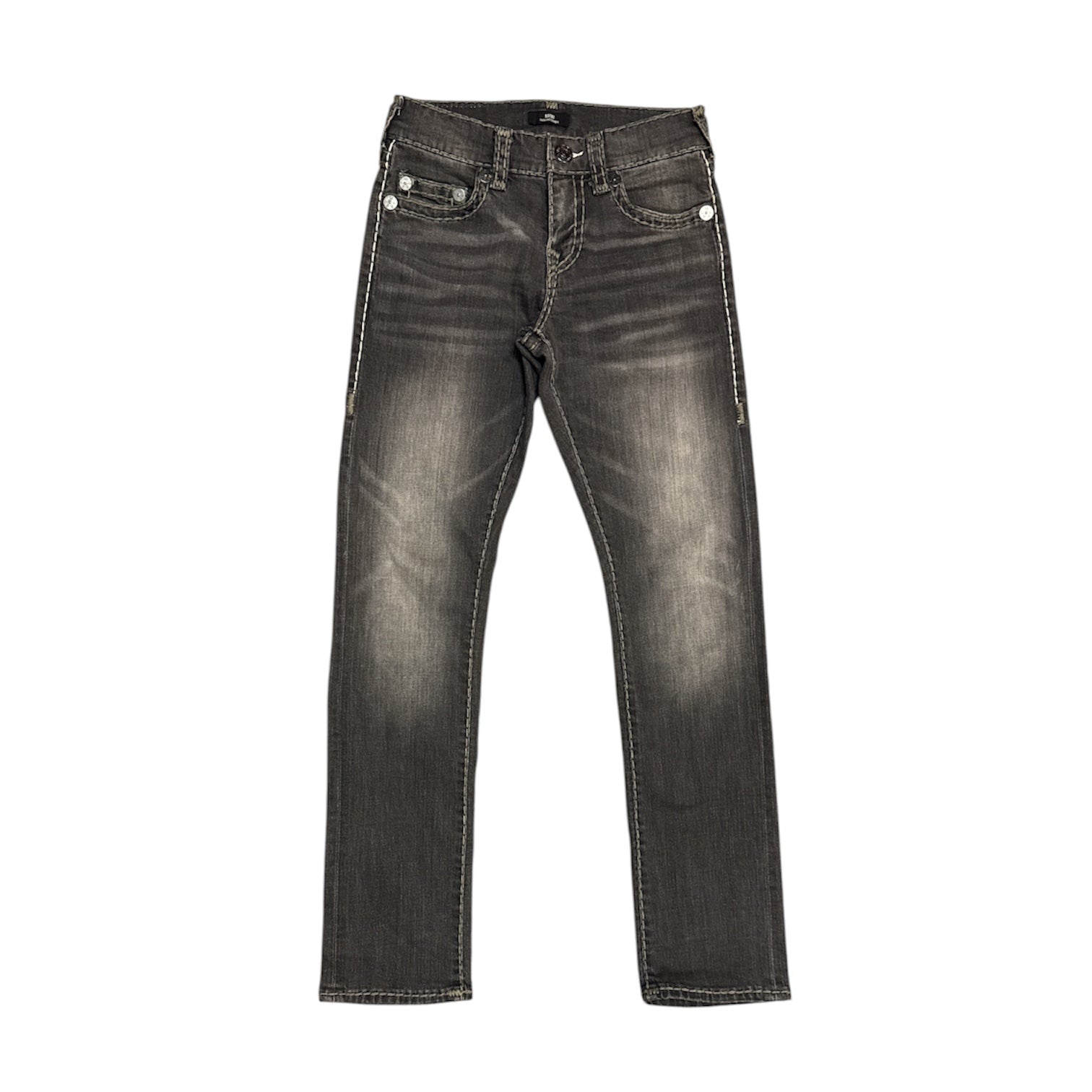 True Religion Rickey Washed Black Jeans