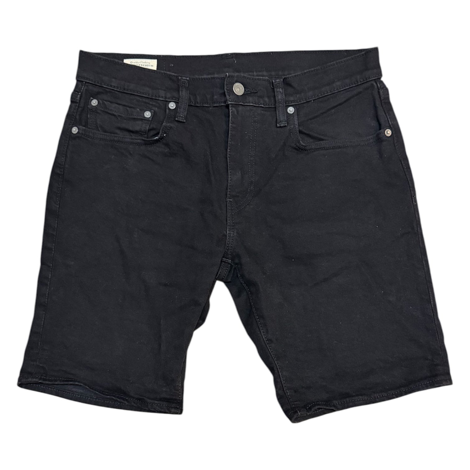 Levi's 405 Black Jeans Shorts