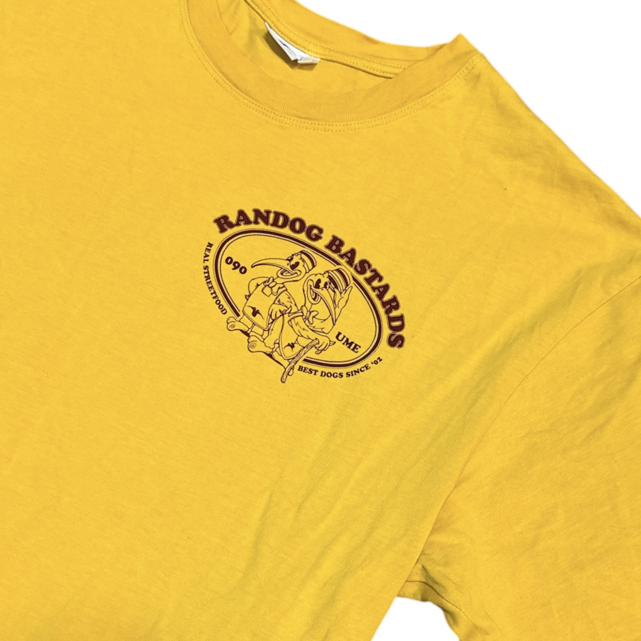 Random Bastards Streetfood Yellow Tshirt