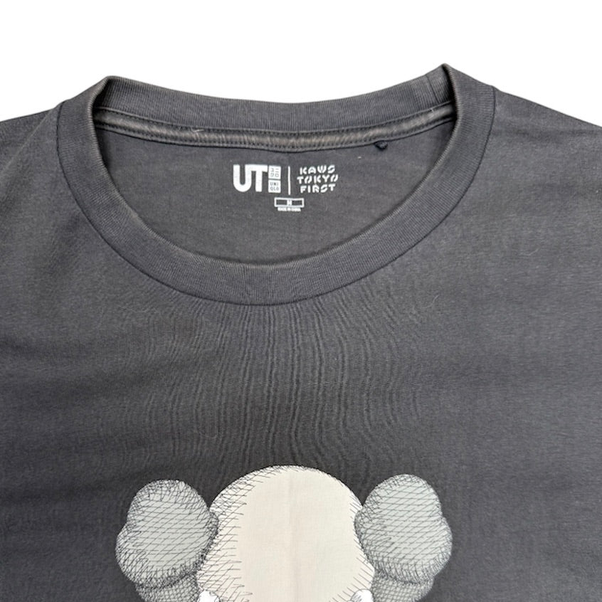 Uniqlo UT x Kaws Passing Through Tokyo First Dark Grey Tshirt